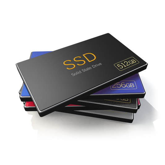 OPGRADERING 128GB SSD